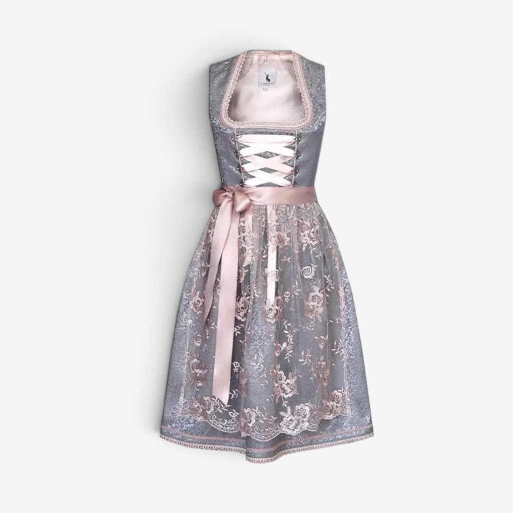 Dirndl Damen mit Schnürung und ausgefallenem Rock | A&Z - 7 - Atelier-Zofia