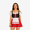 Dirndl Damen mit schulterfreien Ärmeln und weitem Rock | A&Z - 1 - Atelier-Zofia