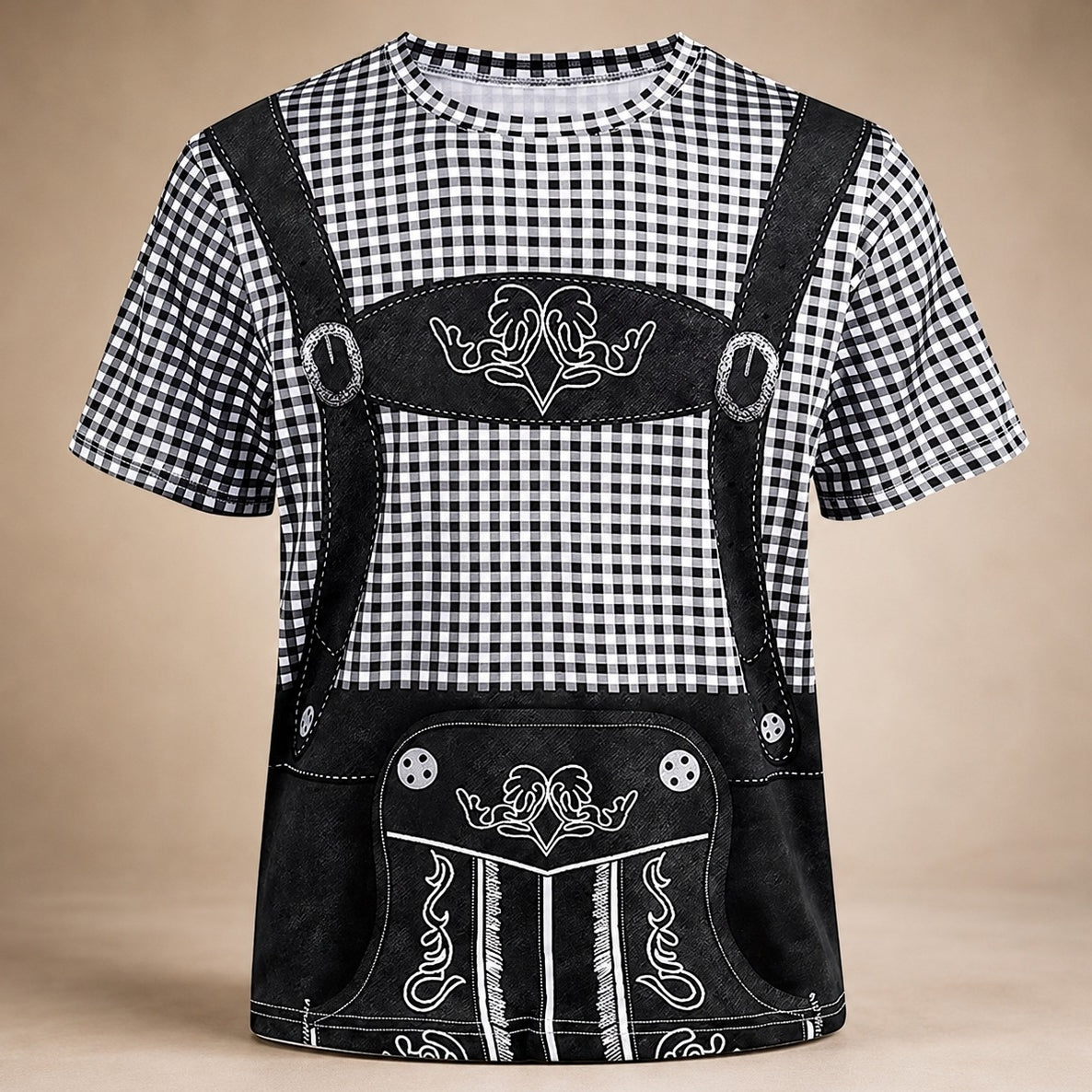 T-Shirt Herren mit bayerischem Motiv und lockerer Passform | J&B - 9 - Jasminaboutique.com