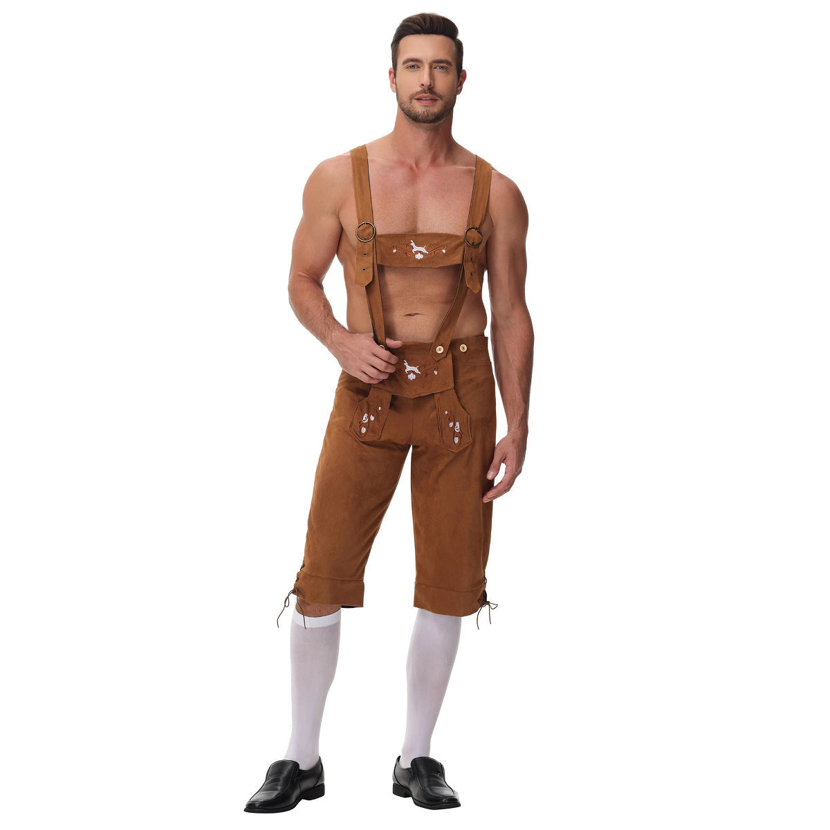 Herren Trachten-Shorts mit kunstvoller Stickerei | A&Z - 4 - Atelier-Zofia
