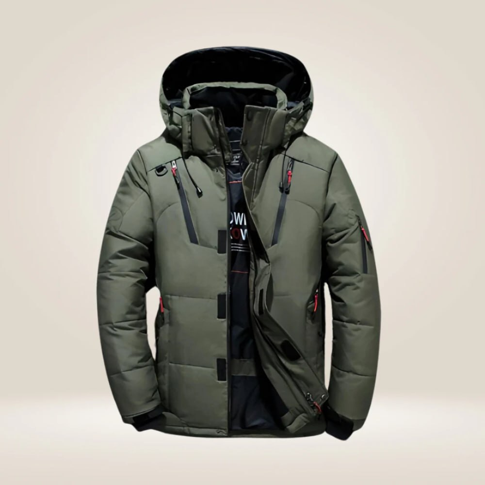 Wetterfeste Herrenjacke mit isolierender Wärme | A&Z - 4 - Atelier-Zofia