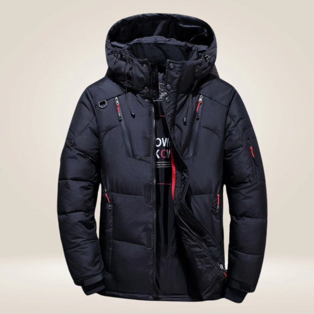 Wetterfeste Herrenjacke mit isolierender Wärme | A&Z - 5 - Atelier-Zofia