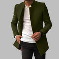 Moderne Herrenjacke mit Stehkragen und tailliertem Schnitt | A&B - 1 - Annoboutique