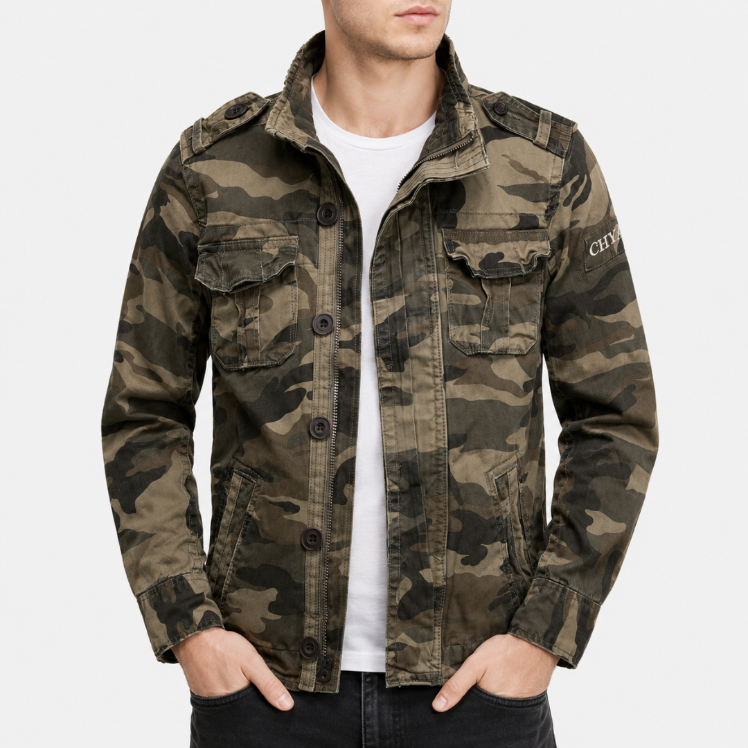 Herren Utility-Jacke mit praktischen Taschen und modischer Passform | A&Z - 3 - Atelier-Zofia