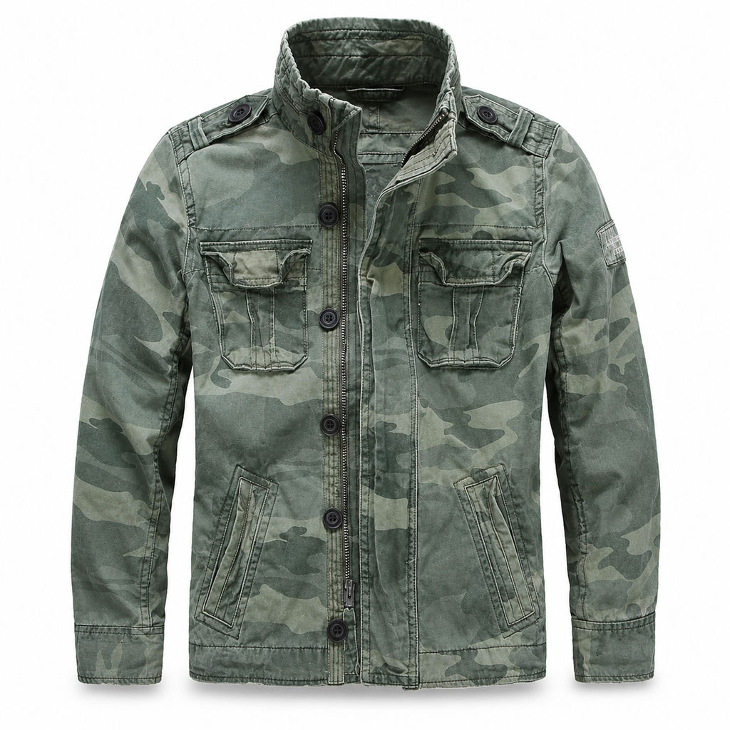 Herren Utility-Jacke mit praktischen Taschen und modischer Passform | A&Z - 7 - Atelier-Zofia