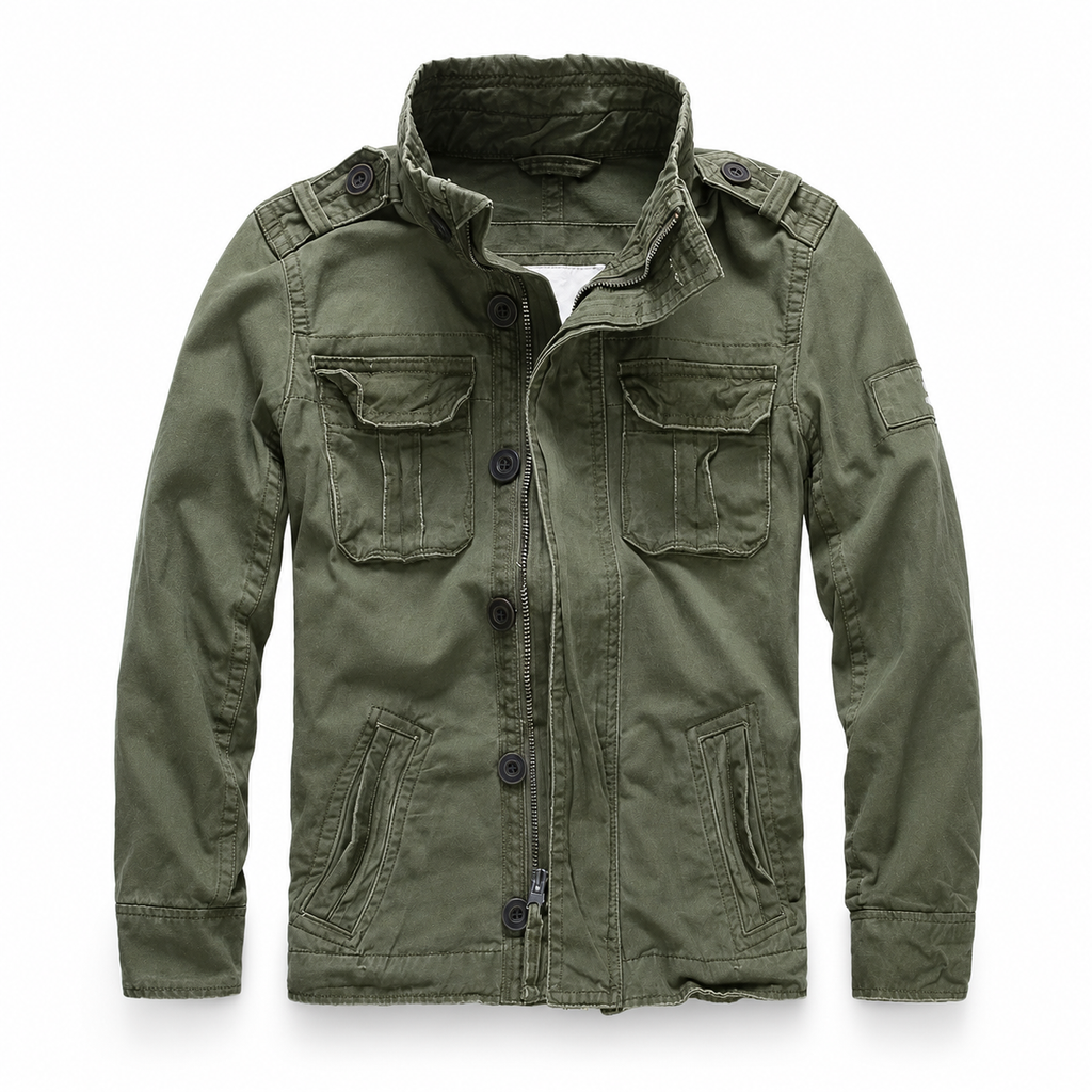 Herren Utility-Jacke mit praktischen Taschen und modischer Passform | A&Z - 10 - Atelier-Zofia