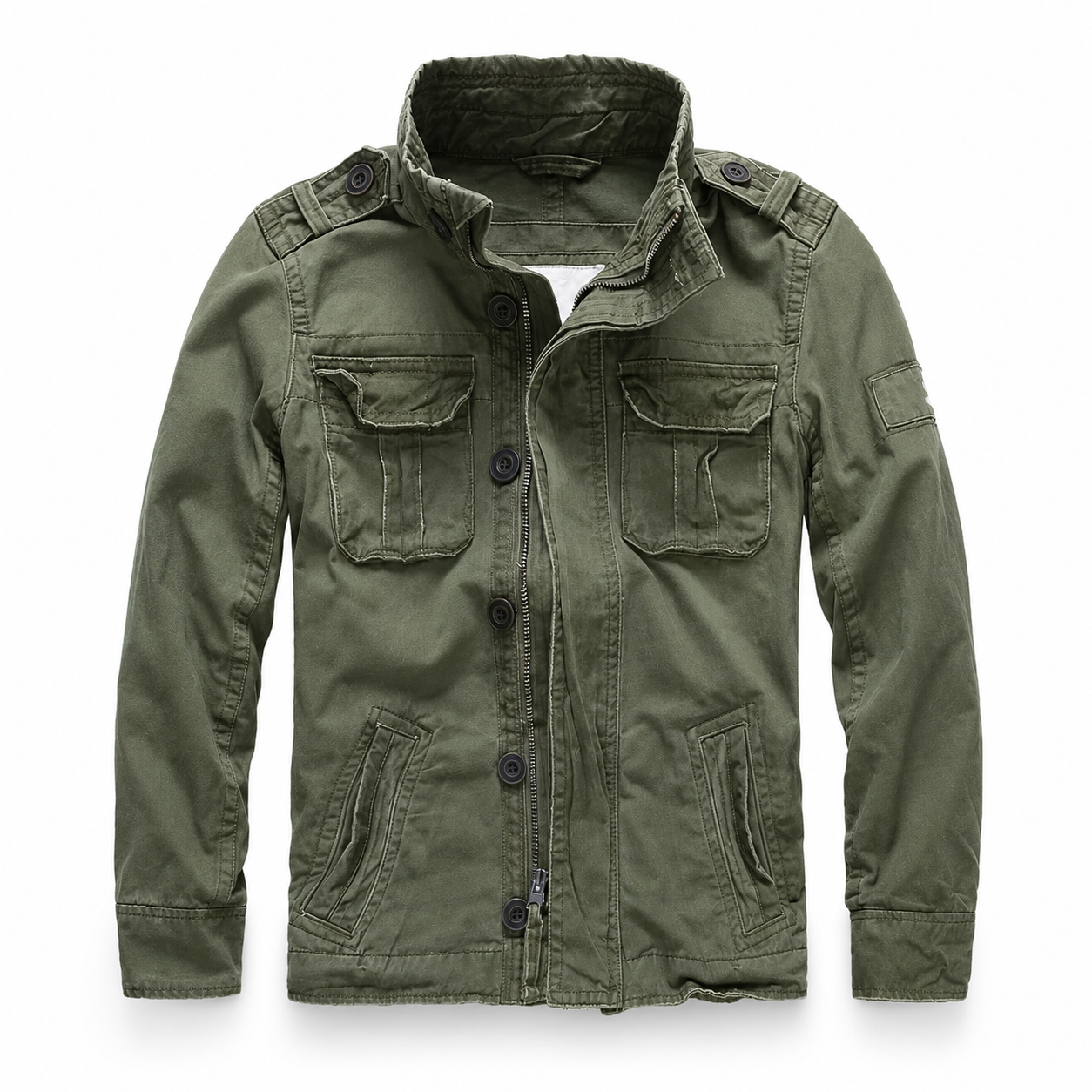 Herren Utility-Jacke mit praktischen Taschen und modischer Passform | A&Z - 10 - Atelier-Zofia