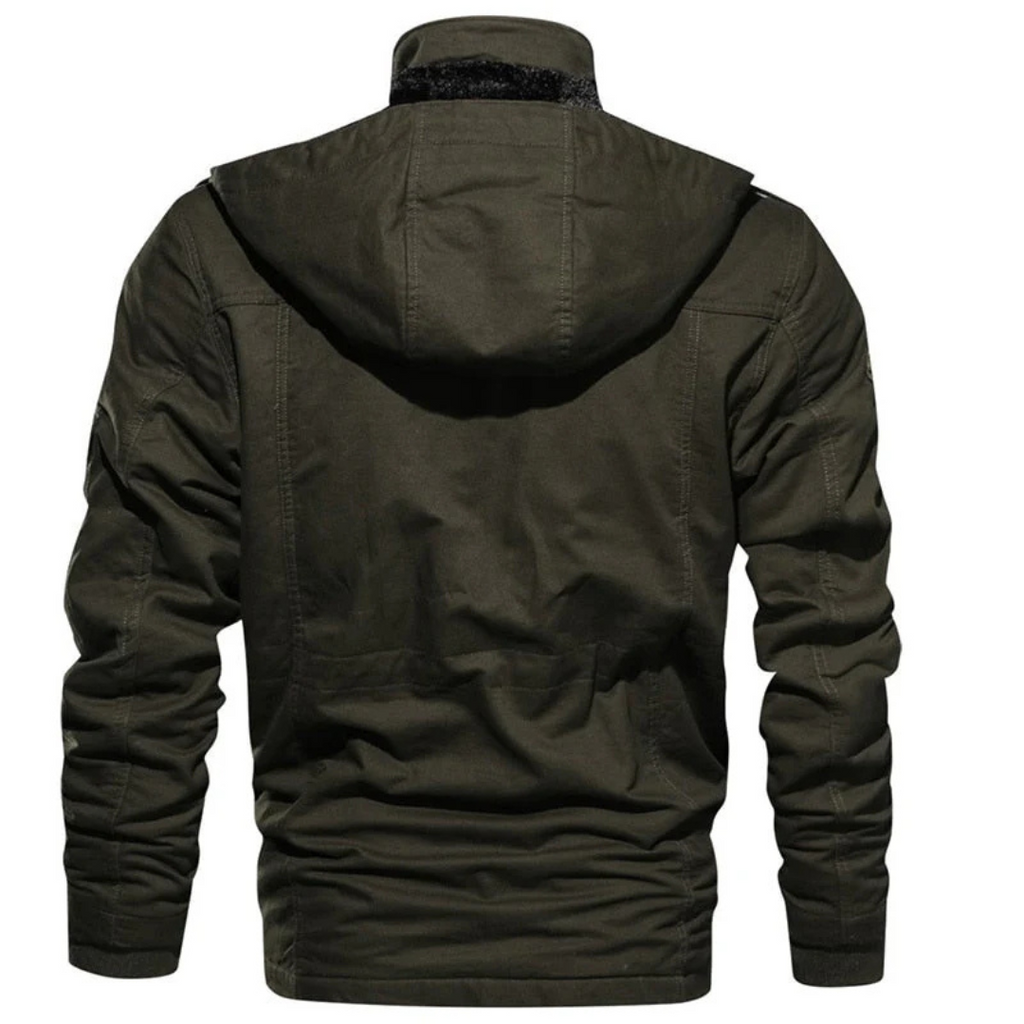 Herrenjacke mit praktischen Taschen und kuscheligem Futter | A&Z - 5 - Atelier-Zofia