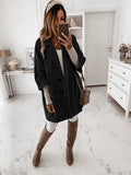 Oversize-Mantel Damen mit Reverskragen und doppeltem Knopfverschluss | A&Z - 3 - Atelier-Zofia