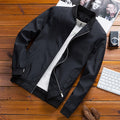 Herren Bomberjacke mit Stehkragen und sportlichem Look | A&B - 1 - Annoboutique