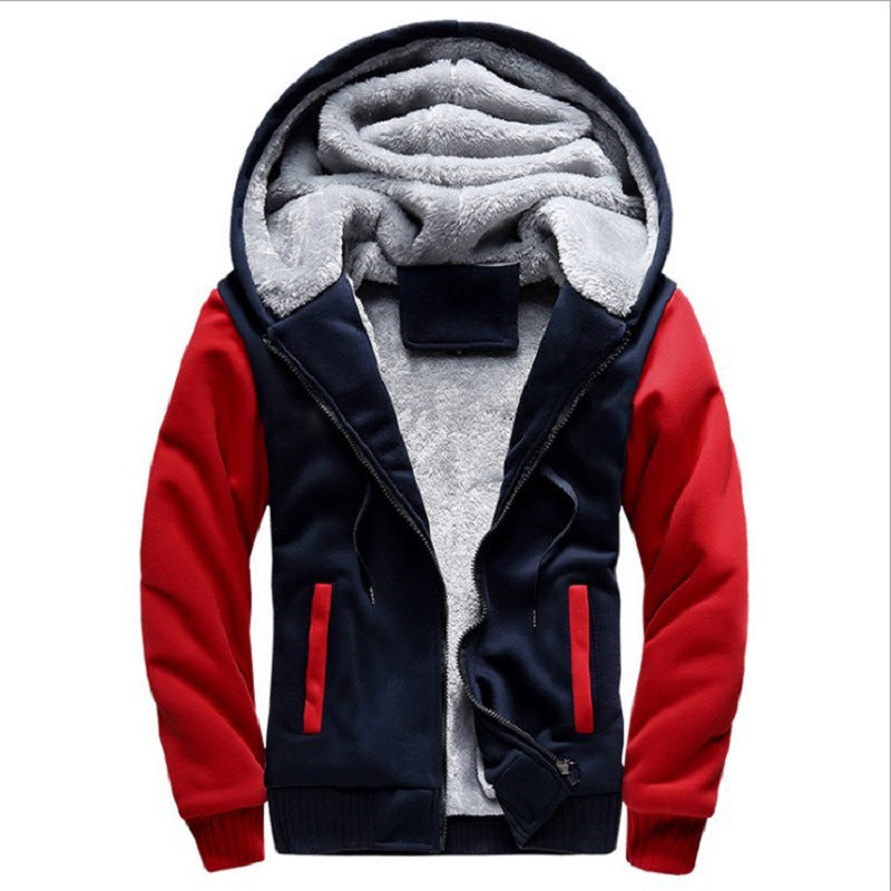 Herren Kapuzenjacke mit weichem Fleece-Innenfutter | A&Z - 4 - Atelier-Zofia