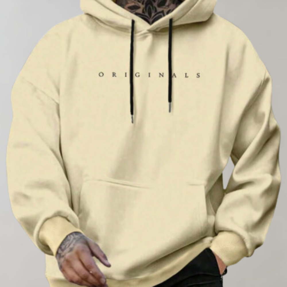 Hoodie Herren mit minimalistischem Design und lockerer Passform | A&Z - 3 - Atelier-Zofia