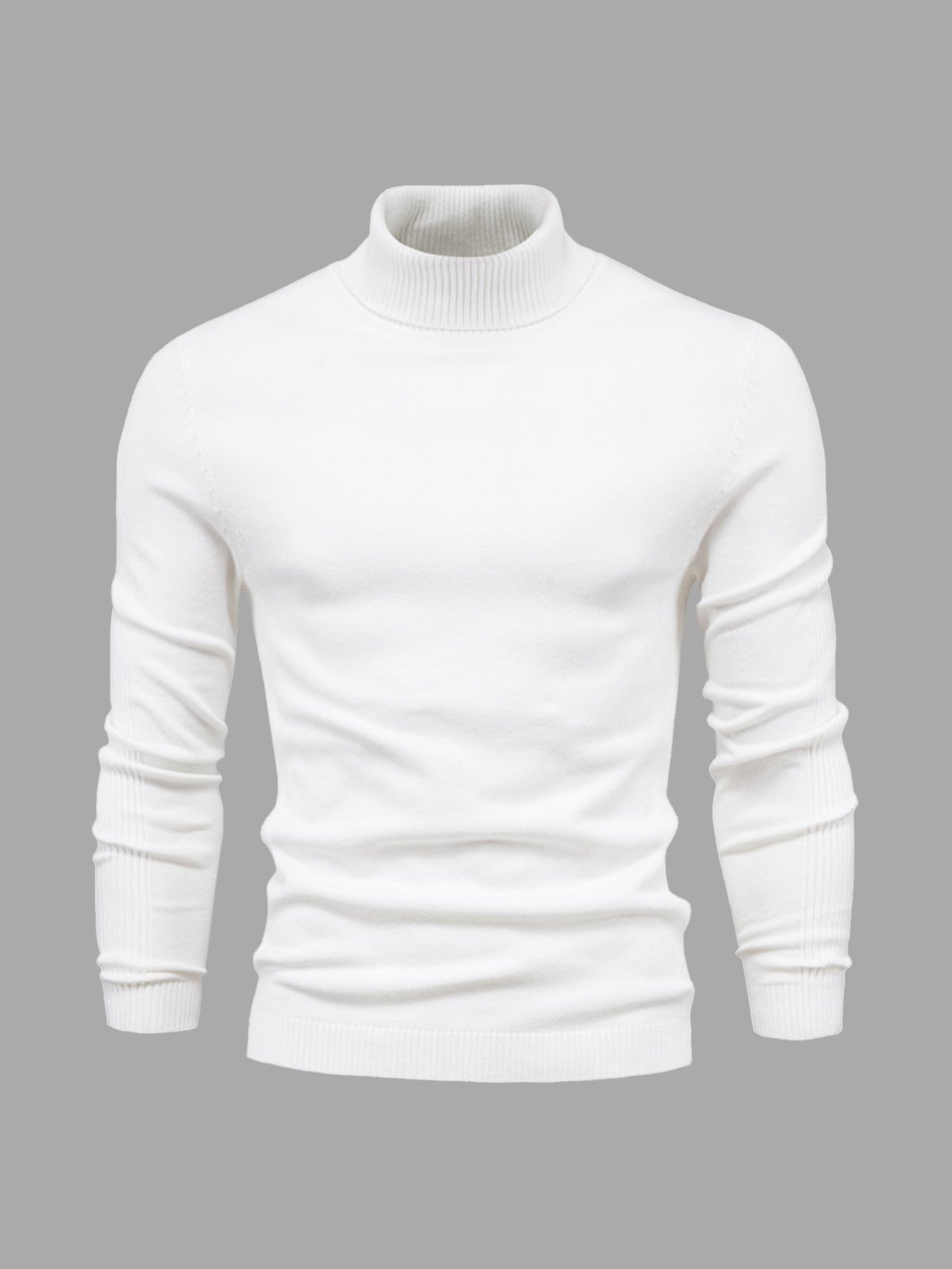 Pullover Herren mit Stehkragen und schmalem Schnitt | A&Z - 2 - Atelier-Zofia