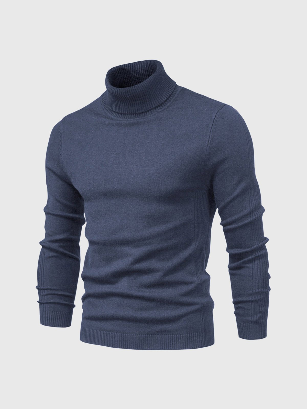 Pullover Herren mit Stehkragen und schmalem Schnitt | A&Z - 11 - Atelier-Zofia