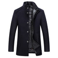Men's Classic Overcoat with Detachable Inner Jacket | M&B - 3 - Modern britwear