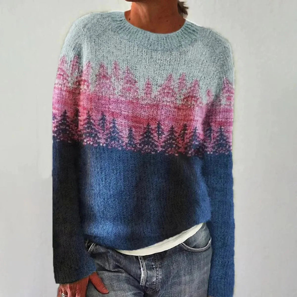 Pullover women’s with Nordic design and relaxed fit | M&B - 5 - Modern britwear