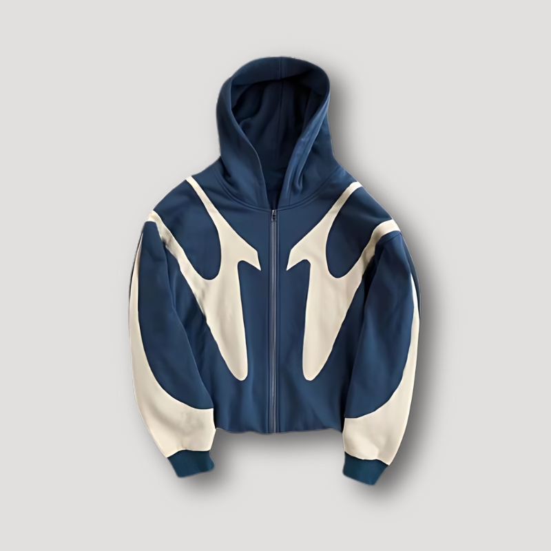 Modischer Hoodie Damen mit auffälligem Design und Kapuze | A&Z - 1 - Atelier-Zofia