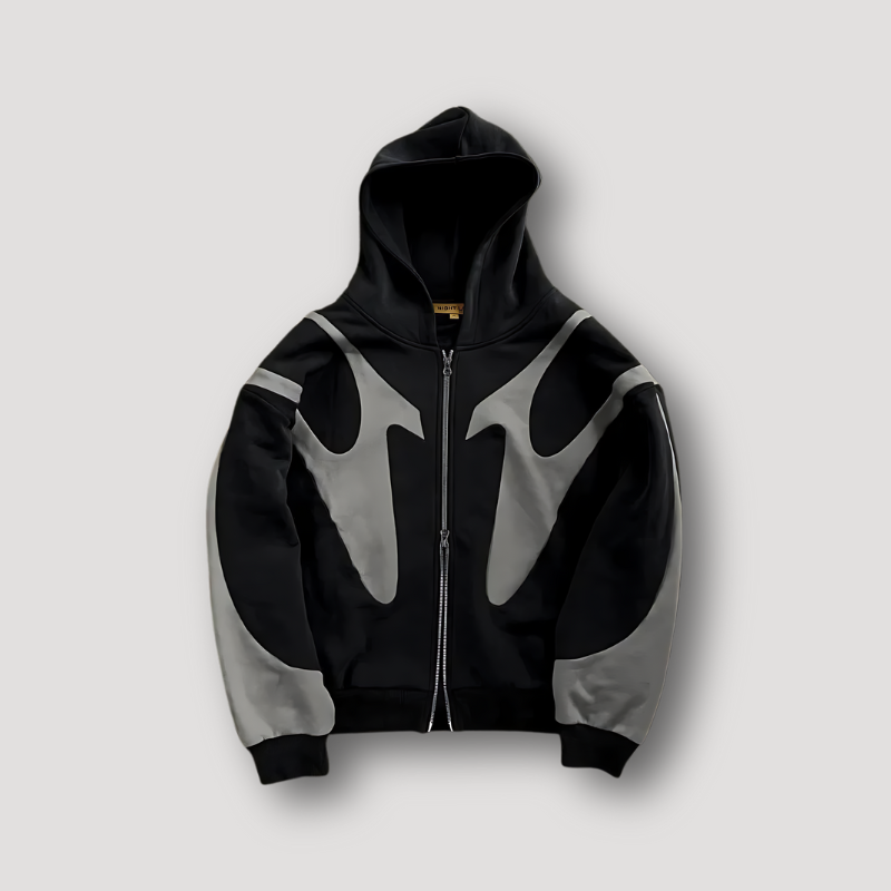 Modischer Hoodie Damen mit auffälligem Design und Kapuze | A&Z - 2 - Atelier-Zofia