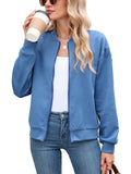 Damen Bomberjacke mit strukturiertem Design und Reißverschluss | A&Z - 11 - Atelier-Zofia
