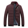 Men's Quilted Jacket with Stand-Up Collar and Zipped Pockets | M&B - 2 - Modern britwear