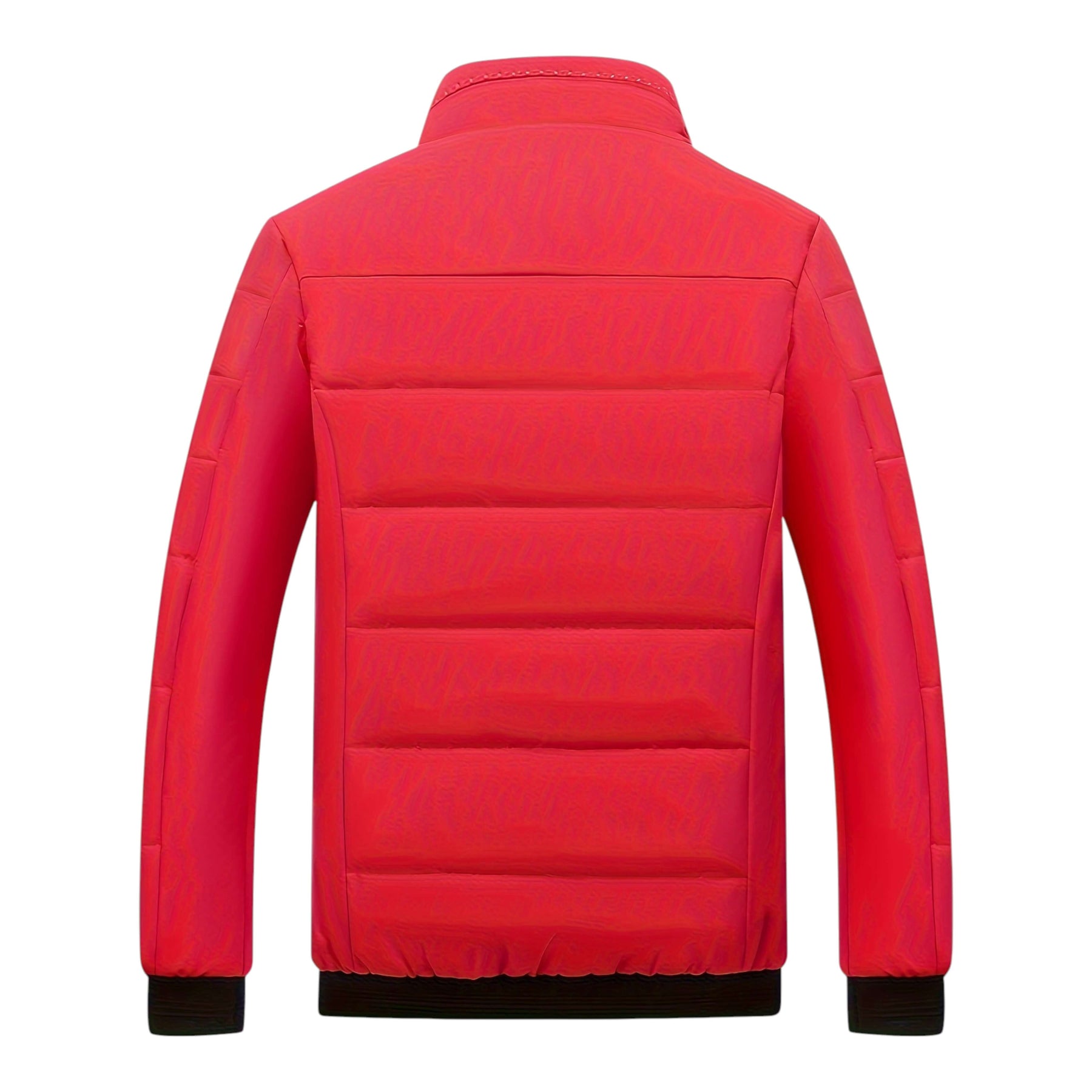 Men's Quilted Jacket with Stand-Up Collar and Zipped Pockets | M&B - 9 - Modern britwear