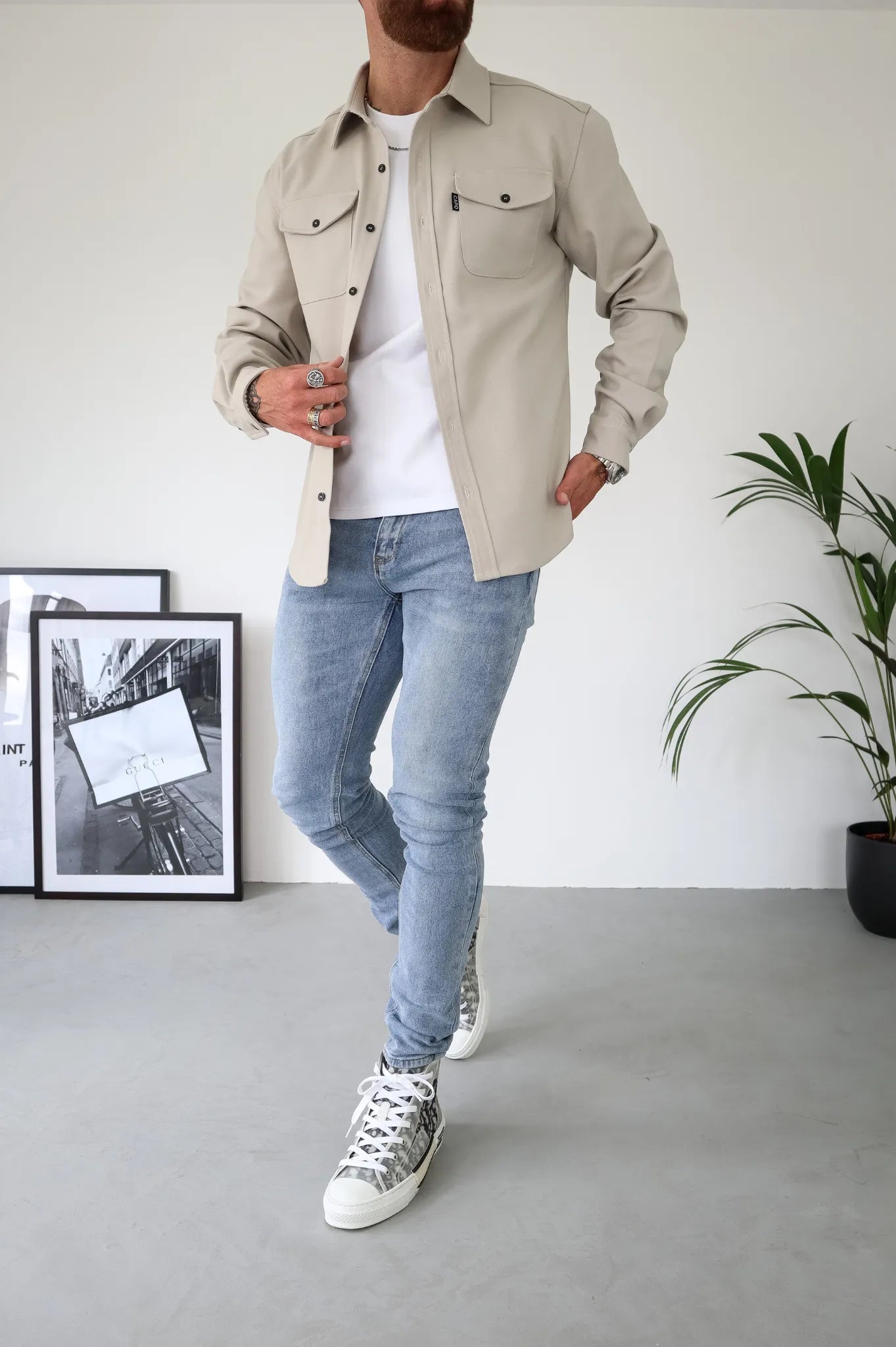 Jacket Men’s Casual Look with Practical Pockets | M&B - 2 - Modern britwear