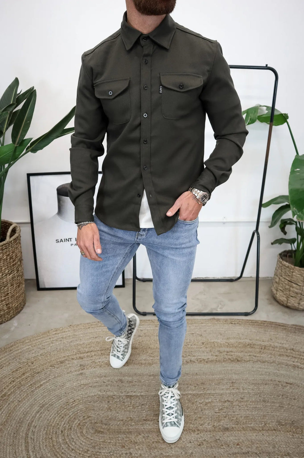Jacket Men’s Casual Look with Practical Pockets | M&B - 5 - Modern britwear
