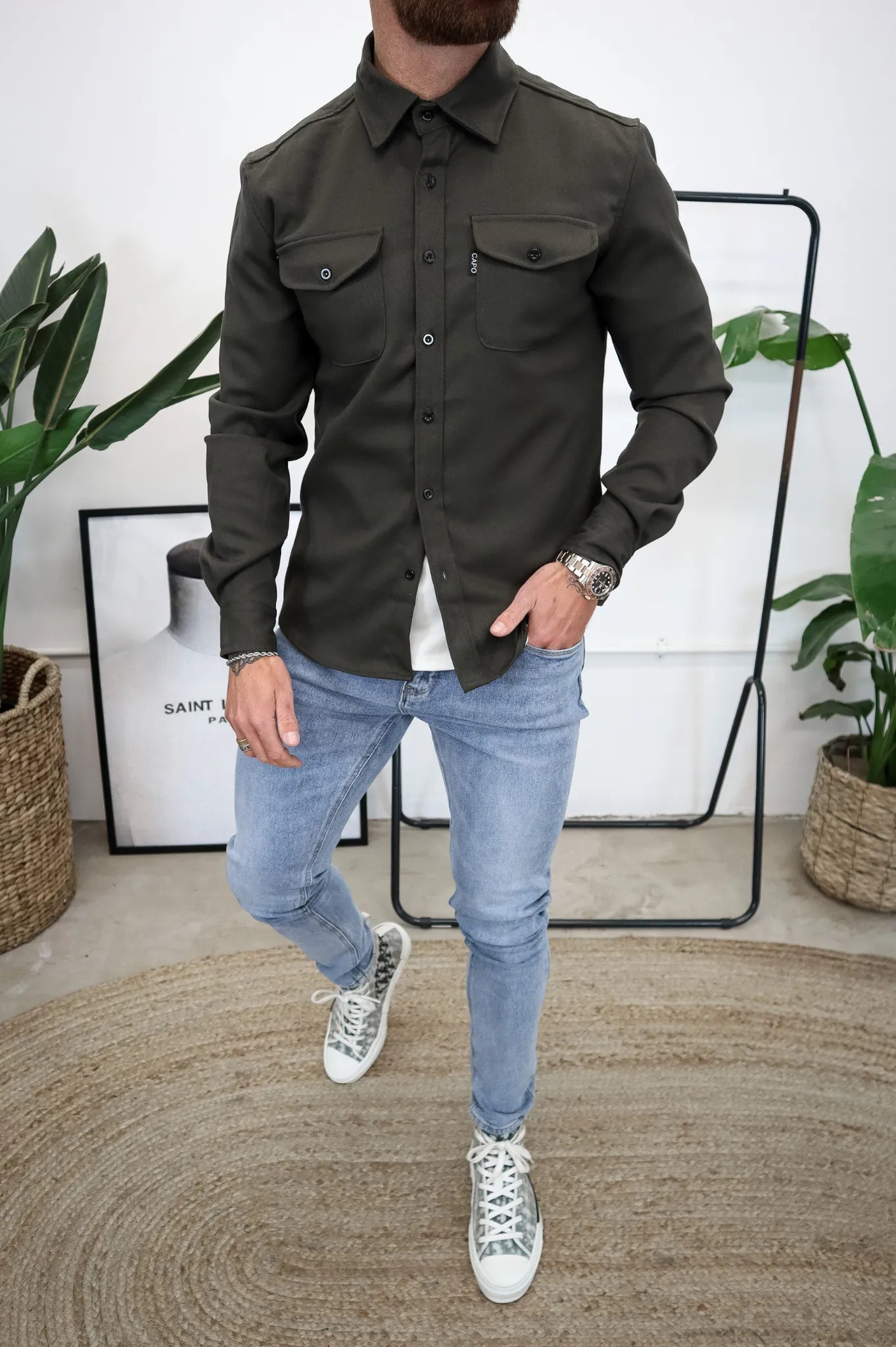 Jacket Men’s Casual Look with Practical Pockets | M&B - 5 - Modern britwear