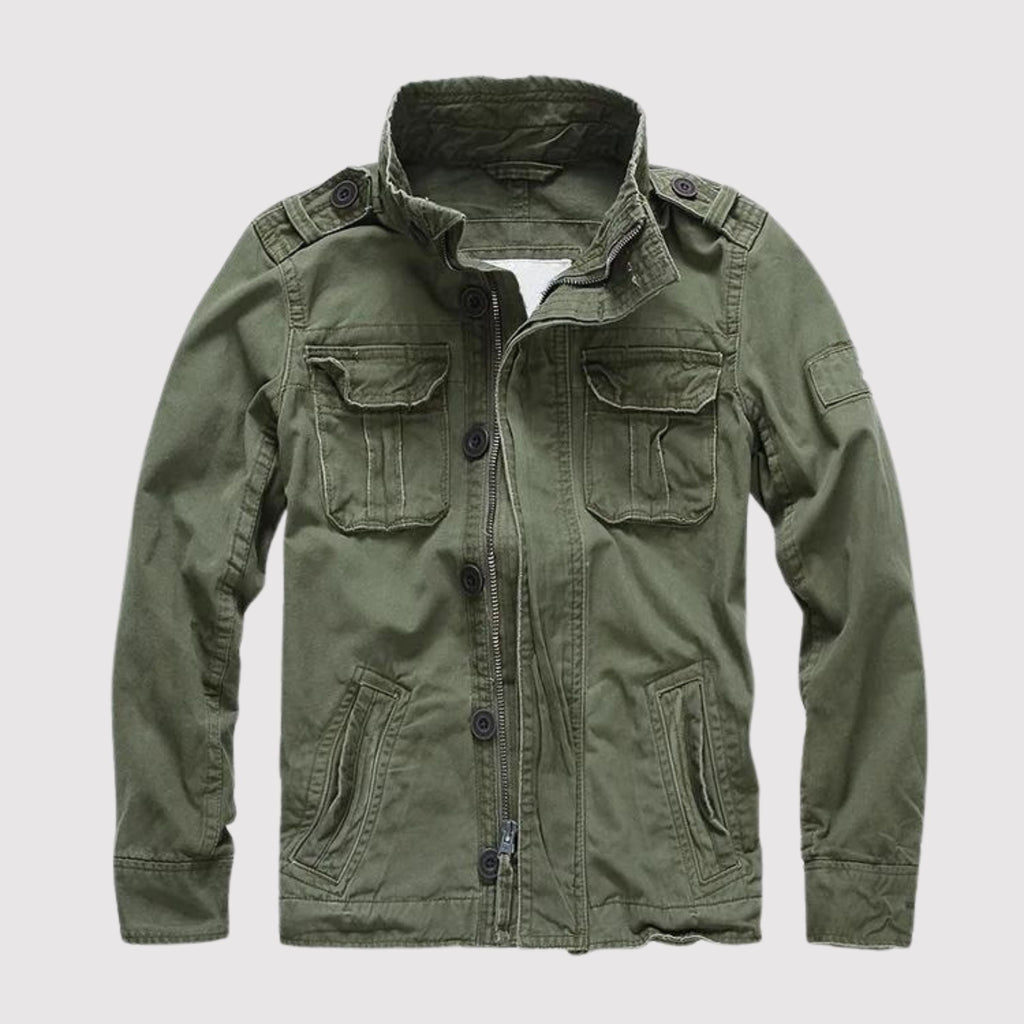Men's Jacket | Classic Military Style with Practical Pockets | M&B - 1 - Modern britwear