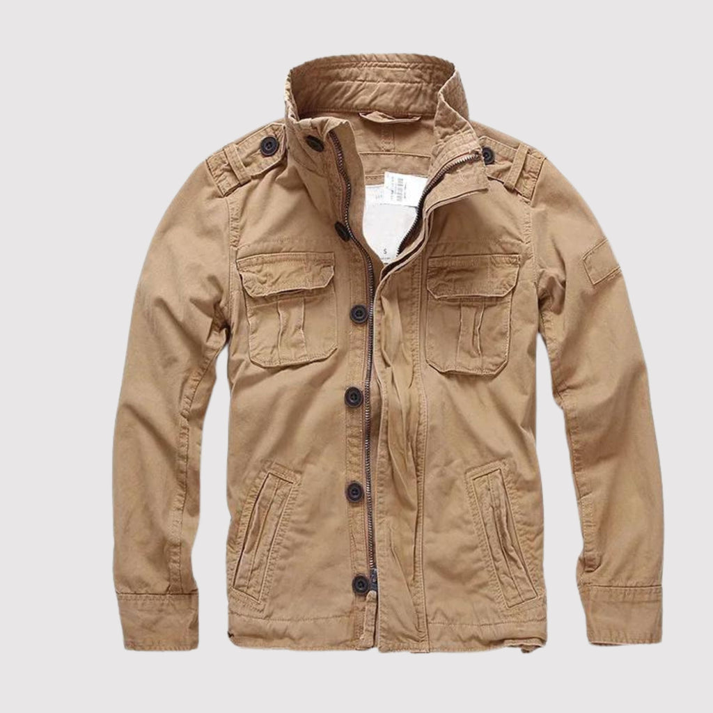 Men's Jacket | Classic Military Style with Practical Pockets | M&B - 3 - Modern britwear