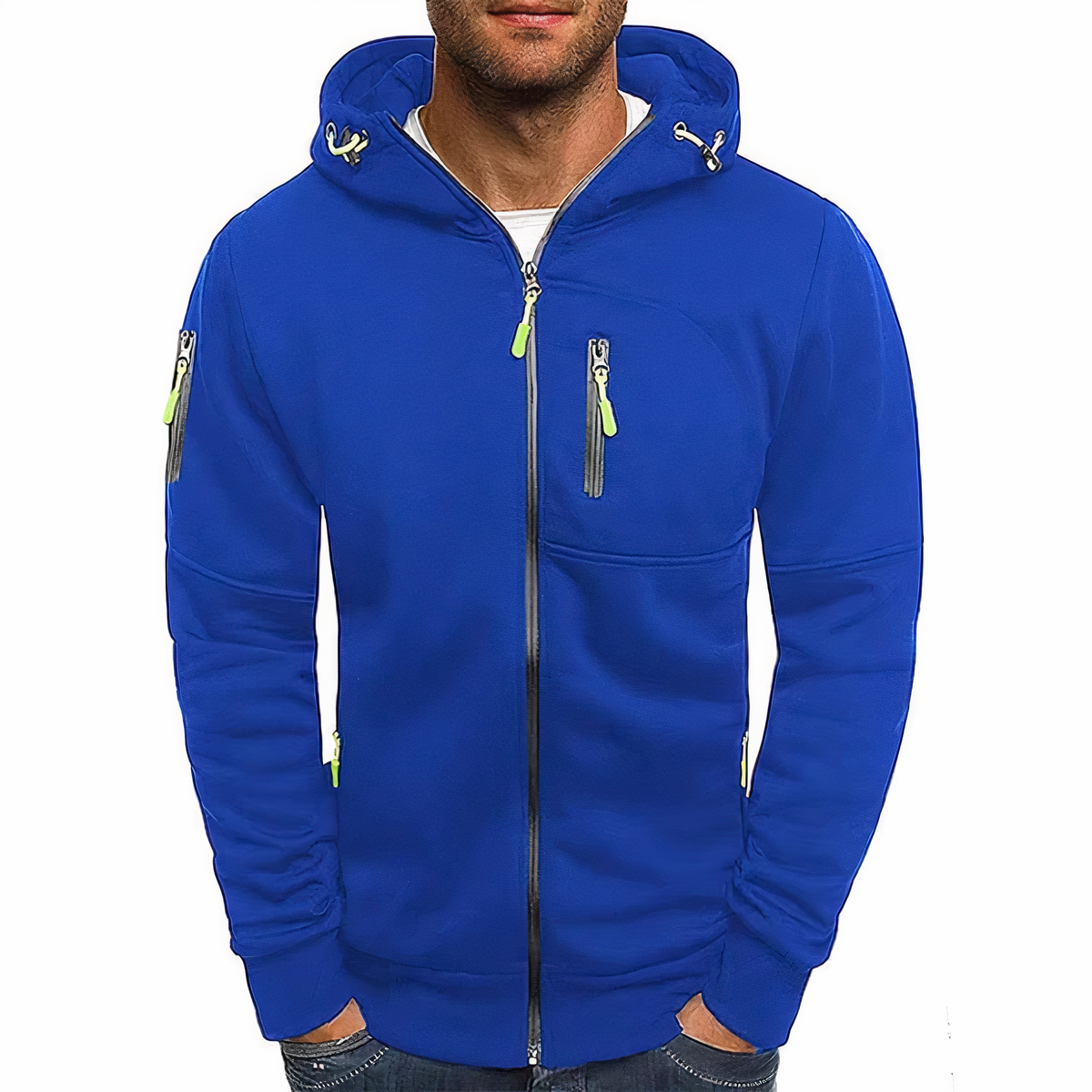 Herren Hoodie mit praktischen Taschen und sportlichem Schnitt | A&Z - 5 - Atelier-Zofia