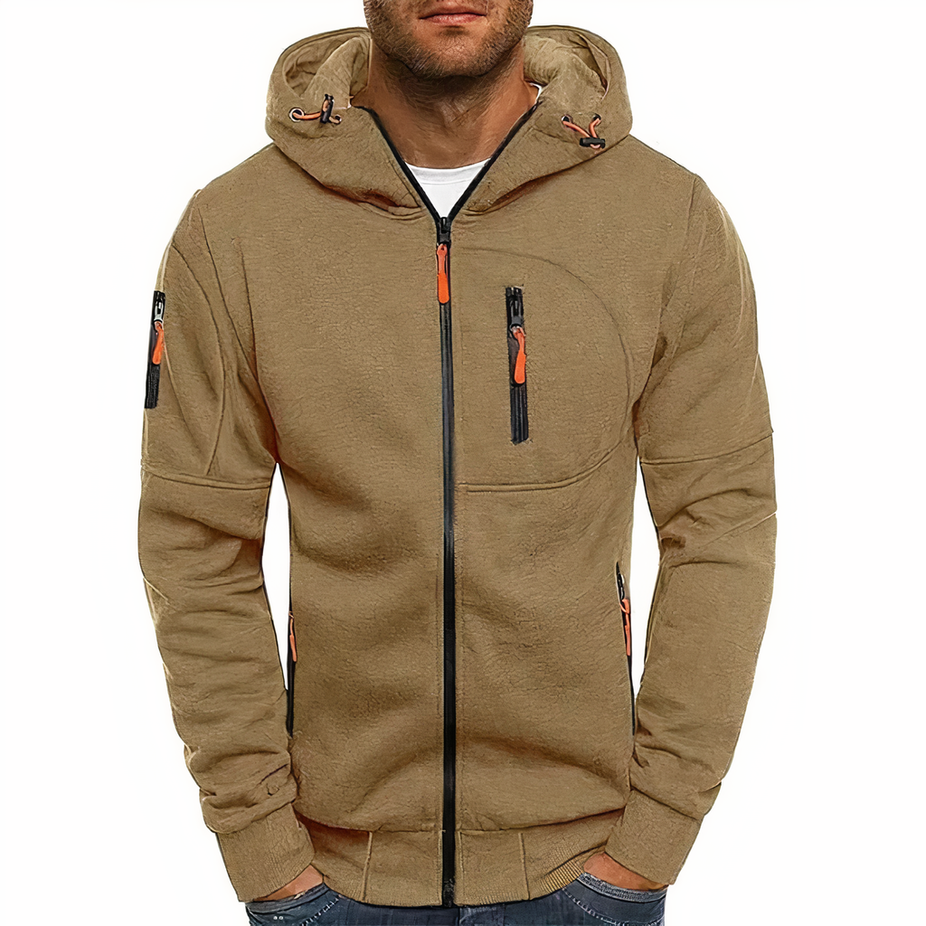 Herren Hoodie mit praktischen Taschen und sportlichem Schnitt | A&Z - 6 - Atelier-Zofia