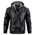 Moderne Herren Jacke mit Kapuze und Reißverschlüssen | A&Z - 1 - Atelier-Zofia