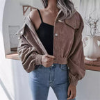 Damen Jacke mit lässigem Schnitt und praktischen Taschen | A&Z - 3 - Atelier-Zofia