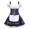 Dirndl Damen mit Puffärmeln und dekorativer Schürze | A&Z - 3 - Atelier-Zofia