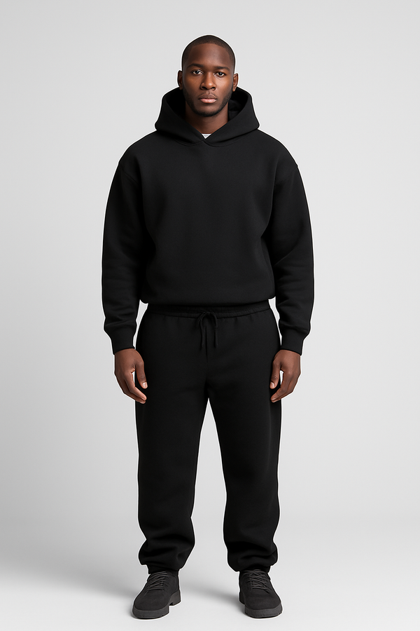 Herren Outfit – Hoodie und Jogginghose mit lässigem Schnitt | A&Z - 2 - Atelier-Zofia