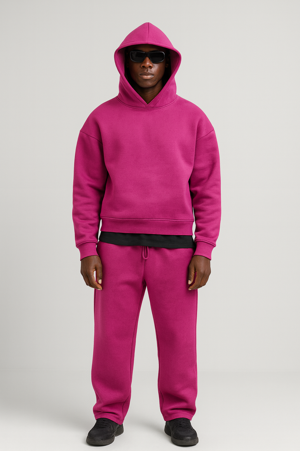 Herren Outfit – Hoodie und Jogginghose mit lässigem Schnitt | A&Z - 4 - Atelier-Zofia