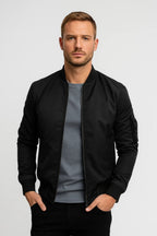 Herren Bomberjacke | Sportlicher Schnitt mit praktischen Taschen | A&B - 1 - Annoboutique