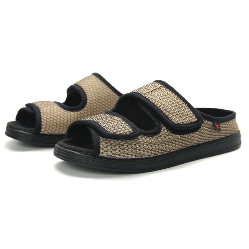 Bequeme und verstellbare Damen-Sandalen für Diabetiker - J&B - 3 - Atelier-Zofia