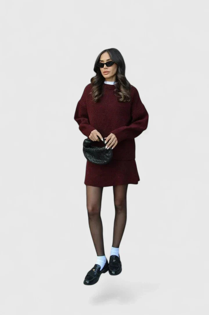 Outfit Damen grün tailliert mit weitem Schnitt - 5 - Atelier-Zofia