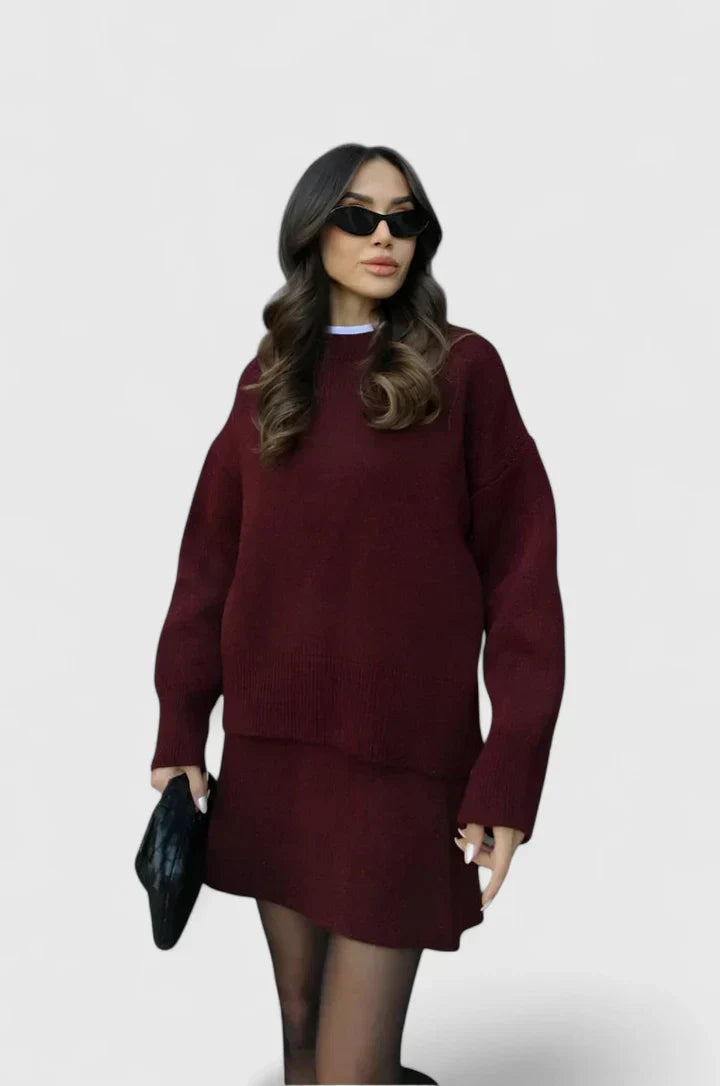 Outfit Damen grün tailliert mit weitem Schnitt - 6 - Atelier-Zofia