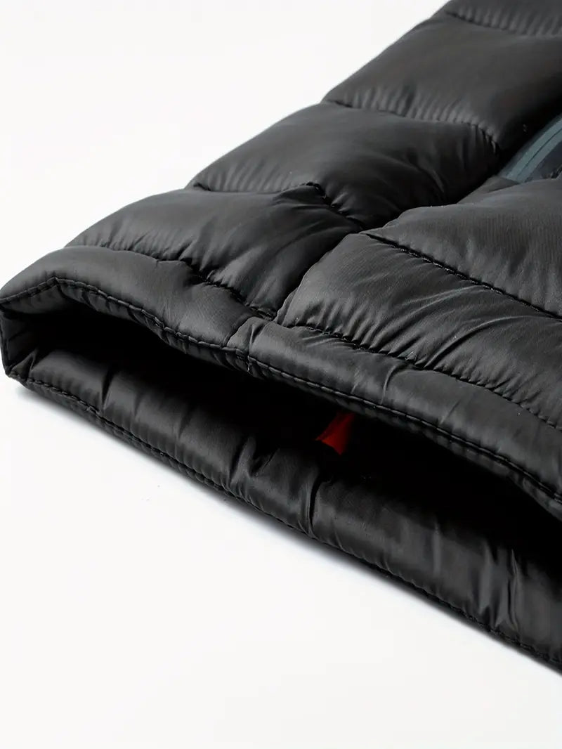 Jacke Herren schwarz tailliert mit Kapuze und Reißverschluss - 17 - Atelier-Zofia