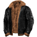 Jacke Herren schwarz tailliert mit weichem Kragen - 1 - Atelier-Zofia
