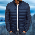 Jacke Herren schwarz tailliert mit Steppmuster - 1 - Atelier-Zofia