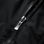 Jacket Men grau lang mit Kapuze und praktischen Taschen - 11 - Atelier-Zofia