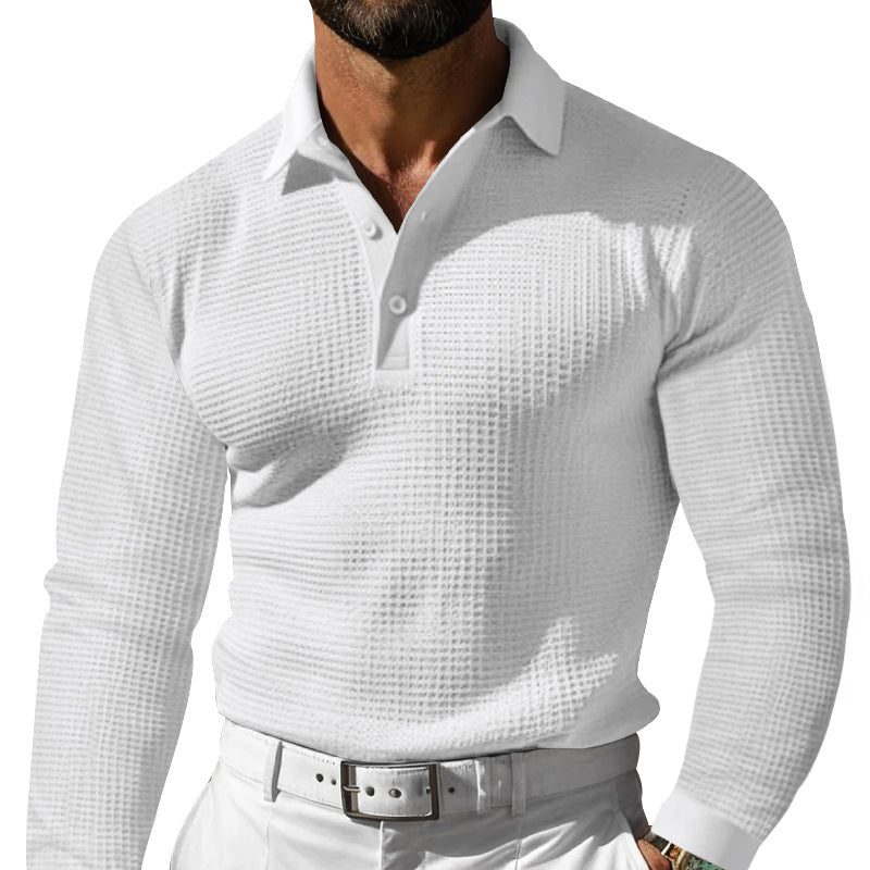 Herren Poloshirt schwarz körpernahe Passform mit klassischem Kragen - 2 - Atelier-Zofia