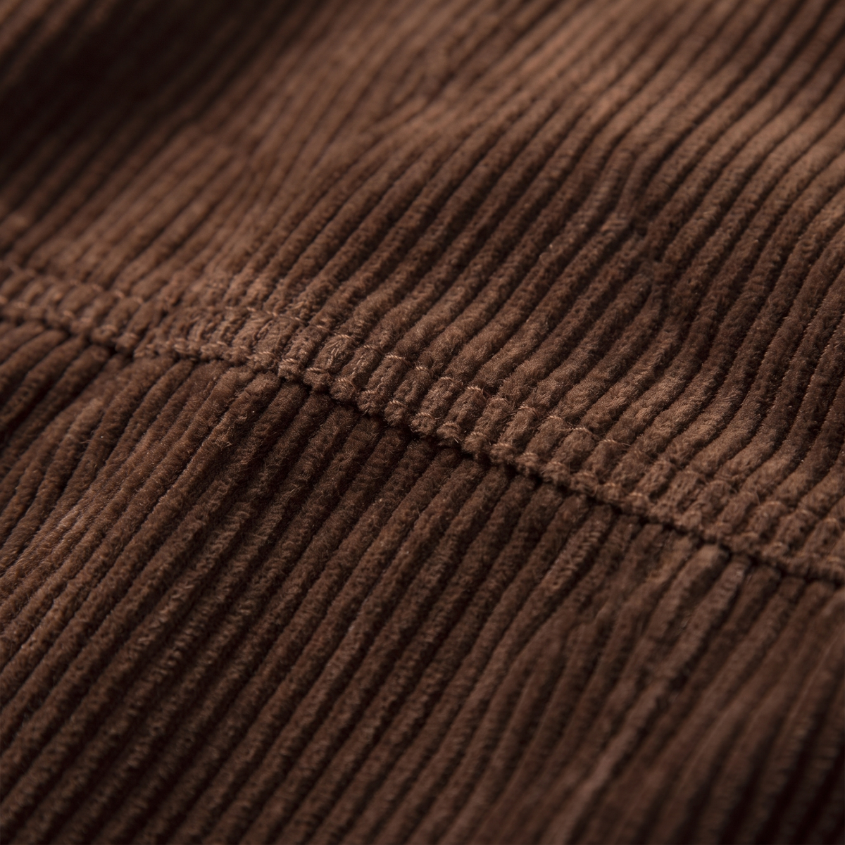 Jacket Herren braun tailliert mit Sherpa-Kragen - 3 - Atelier-Zofia