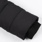 Jacke Damen schwarz tailliert mit Kapuze und Reißverschluss - 6 - Atelier-Zofia