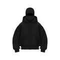 Hoodie Herren schwarz mit praktischer Kapuze und Taschen - 9 - Atelier-Zofia