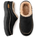 Slipper Damen grau bequem mit kuscheligem Innenfutter - 3 - Atelier-Zofia